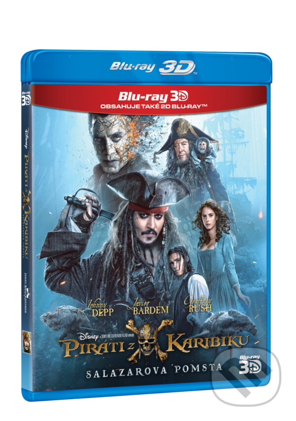 Levně Piráti z Karibiku 5: Salazarova pomsta 3D (3D + 2D) - film z kategorie Dobrodružné filmy