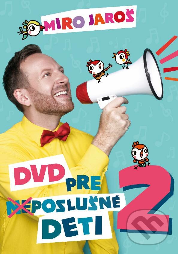 Levně Miro Jaroš: DVD pre (ne)poslušné deti 2 - Miro Jaroš - film z kategorie Pre najmenších