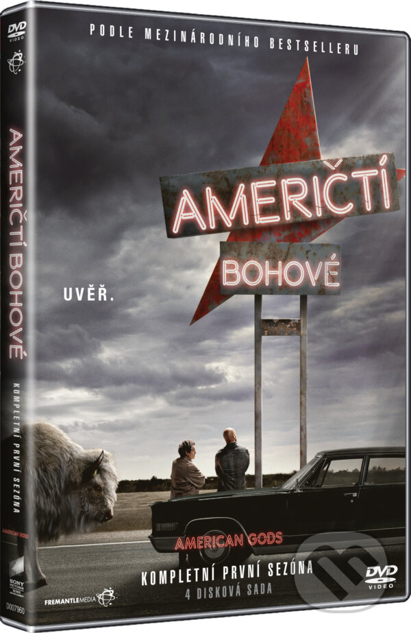 Levně Američtí bohové I. Série (4 DVD) - David Slade, Craig Zobel, Guillermo Navarro, Vincenzo Natali, Adam Kane - film z kategorie Mysteriózne thrillery