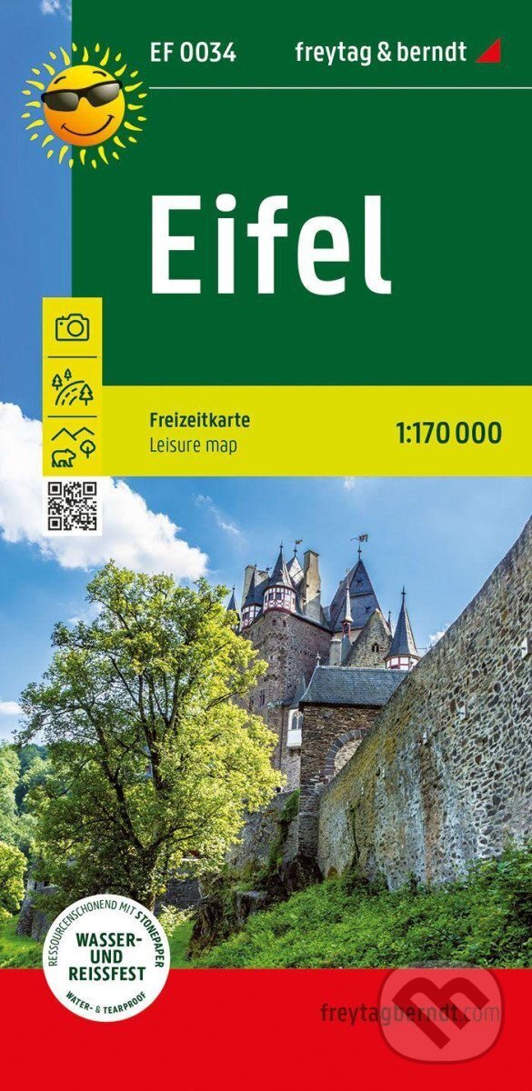 Kniha: Eifel 1:170 000 / mapa volného času (freytag&berndt). freytag&berndt, 2024