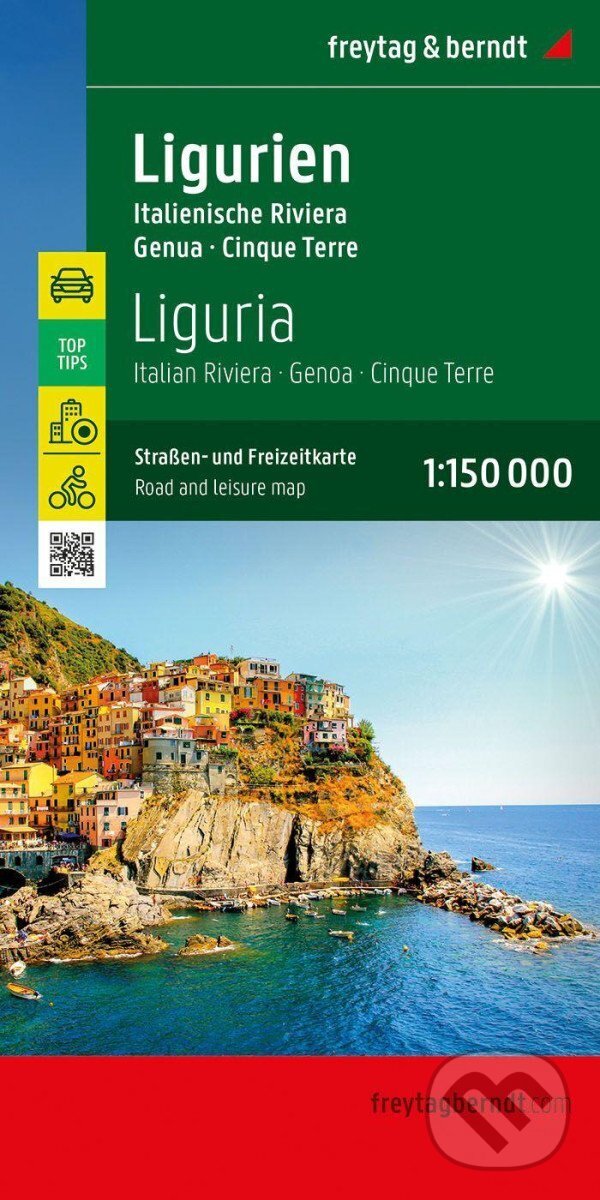 Levně Ligurie 1:150 000 / silniční a rekreační mapa - kniha z kategorie Mapy Európy