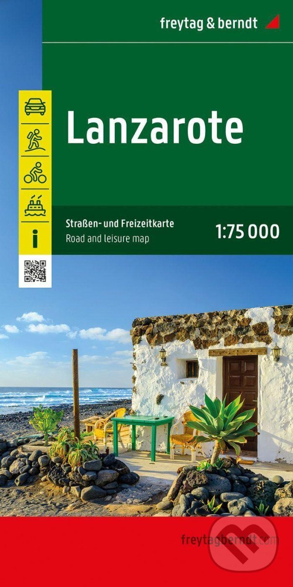 Levně Lanzarote 1:75 000 / automapa + rekreační mapa - kniha z kategorie Mapy Európy