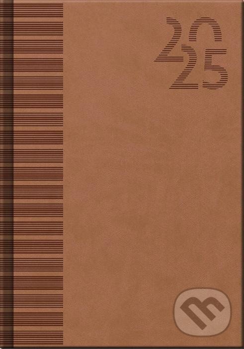 Diář 2025 Vivella Brown, denní A5 (Spektrum grafik). Spektrum grafik, 2024
