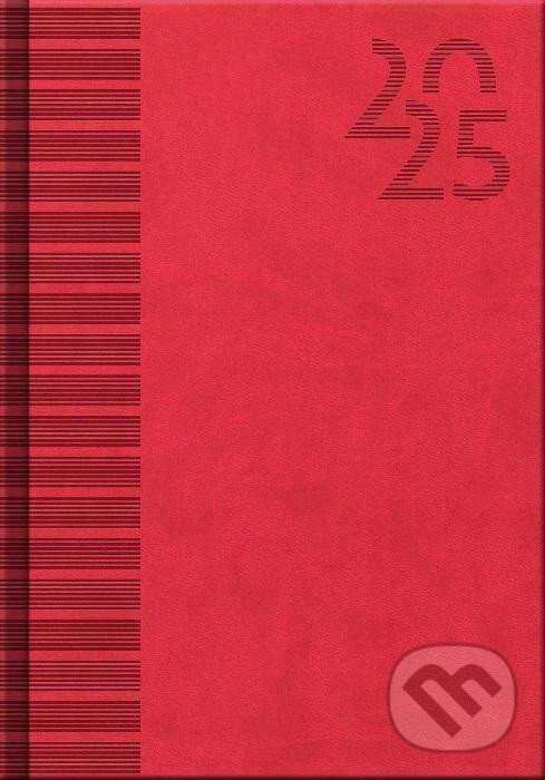 Diář 2025 Vivella Red, denní A5 (Spektrum grafik). Spektrum grafik, 2024