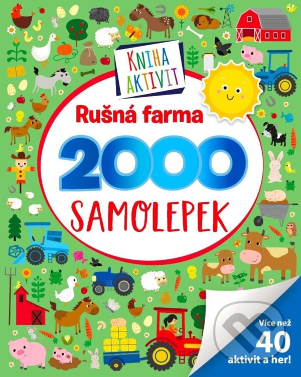 Levně Rušná farma 2000 samolepek - kniha z kategorie Samolepky