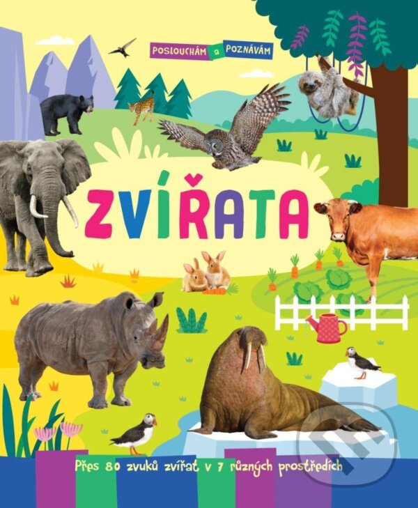Levně Poslouchám a poznávám Zvířata - kniha z kategorie Naučné knihy