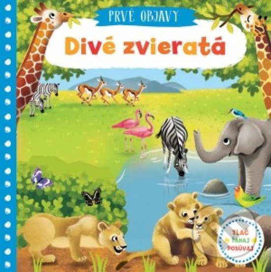 Levně Divé zvieratá - kniha z kategorie Samolepky