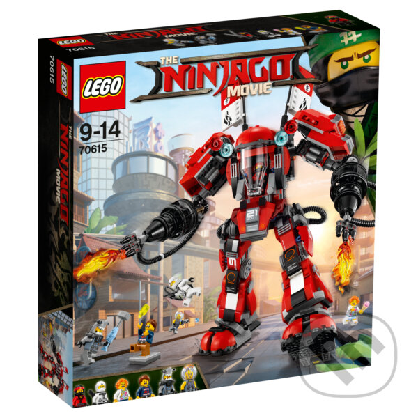 LEGO Ninjago 70615 Ohnivý robot, LEGO, 2017