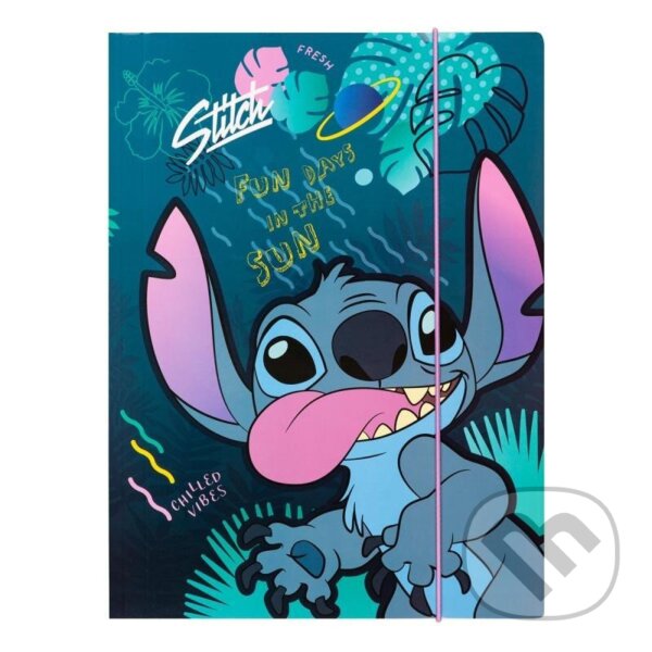 Levně Colorino školské dosky s gumičkou Stitch 3