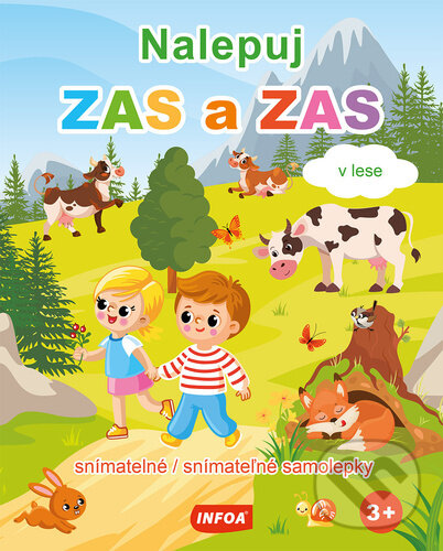 Kniha: Nalepuj ZAS a ZAS v lese (INFOA). INFOA, 2025