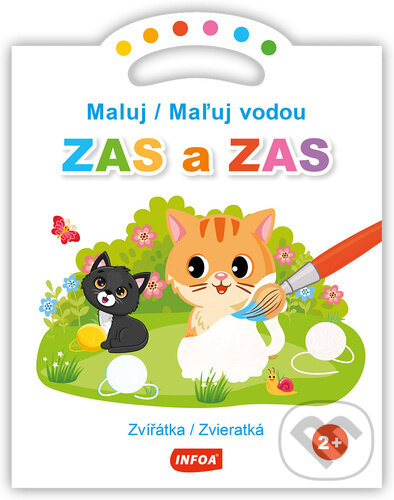 Maluj vodou ZAS a ZAS - Zvířátka