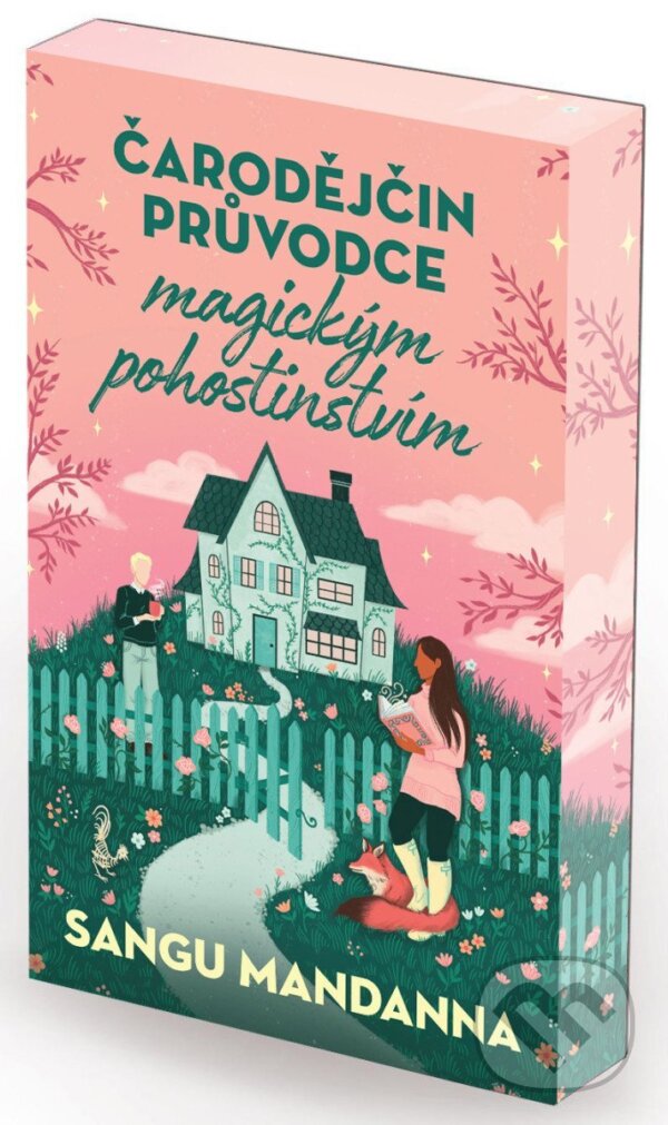 Kniha: Čarodějčin průvodce magickým pohostinstvím (Sangu Mandanna). Laser books, 2025