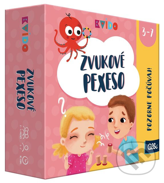 Levně Kvído - Zvukové pexeso - hra z kategorie Karty, pexeso