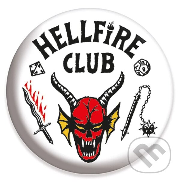 Placka Stranger Things - Hellfire Club (Pyramid International)