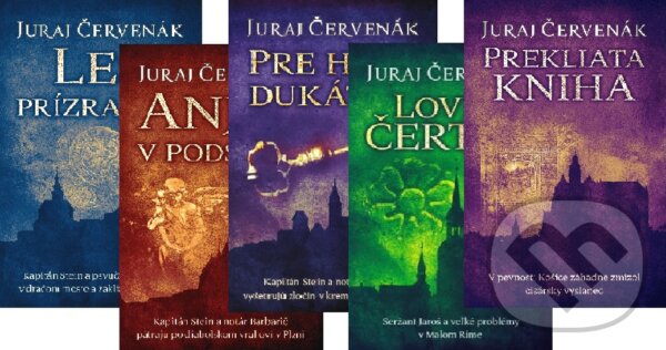 Kniha: Kapitán Stein a notár Barbarič 6-10 (Juraj Červenák). Slovart