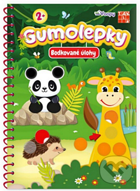 Levně Gumolepky - Bodkované úlohy - kniha z kategorie Samolepky