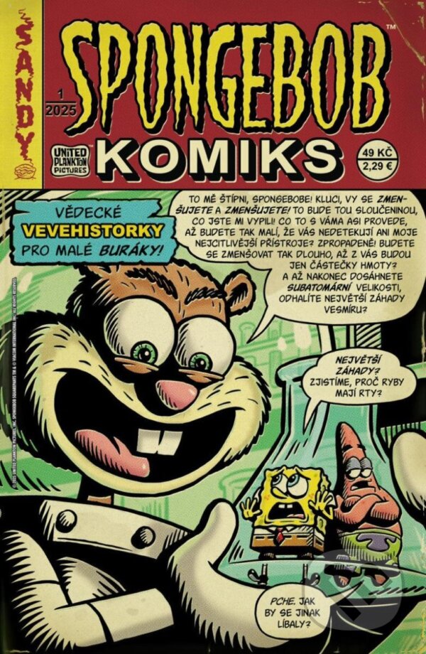 Levně SpongeBob 1/2025 - kniha z kategorie Komiksy