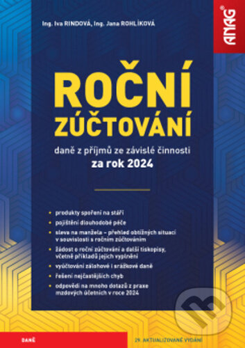 Levně Roční zúčtování daně z příjmů ze závislé činnosti (za rok 2024) - kniha z kategorie Dane