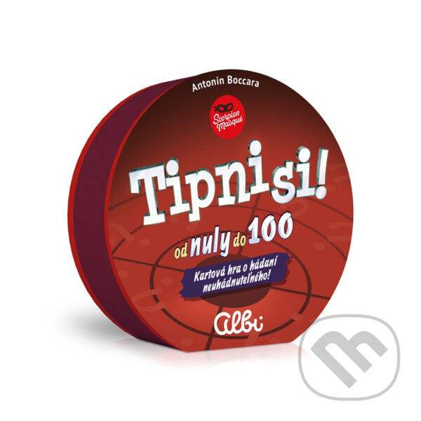 Spoločenská hra: Tipni si! (kartová hra) (Albi). Albi
