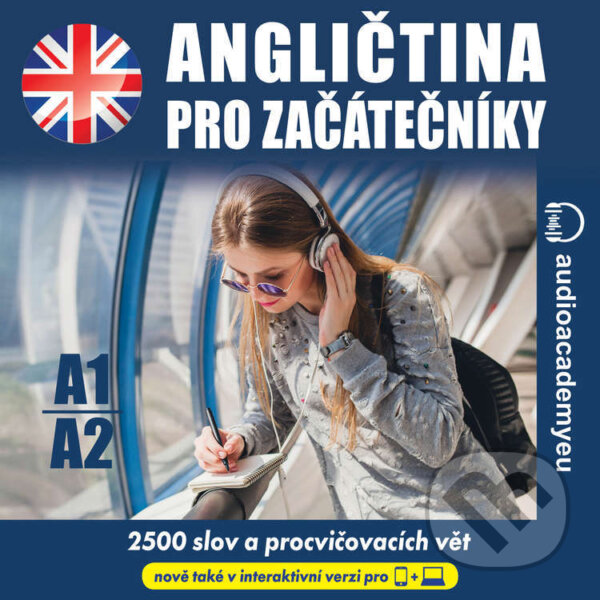 Audiokniha: Angličtina pro začátečníky A1-A2 (Tomáš Dvořáček). Audioacademyeu, 2025