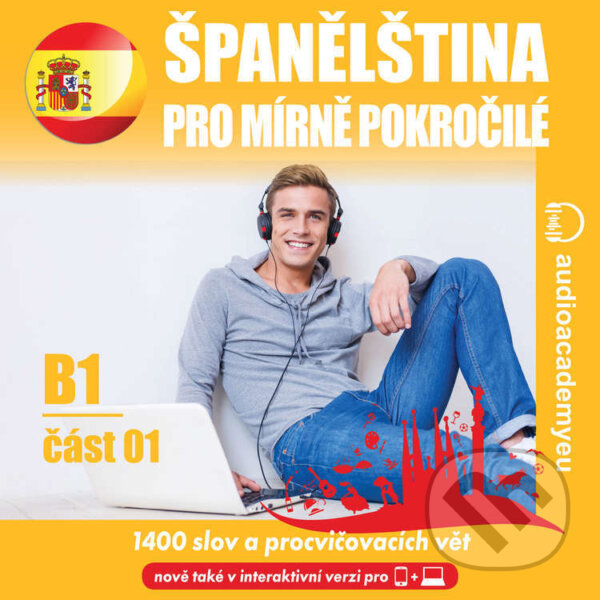 Kniha Španělština pro mírně pokročilé B1 – část 1