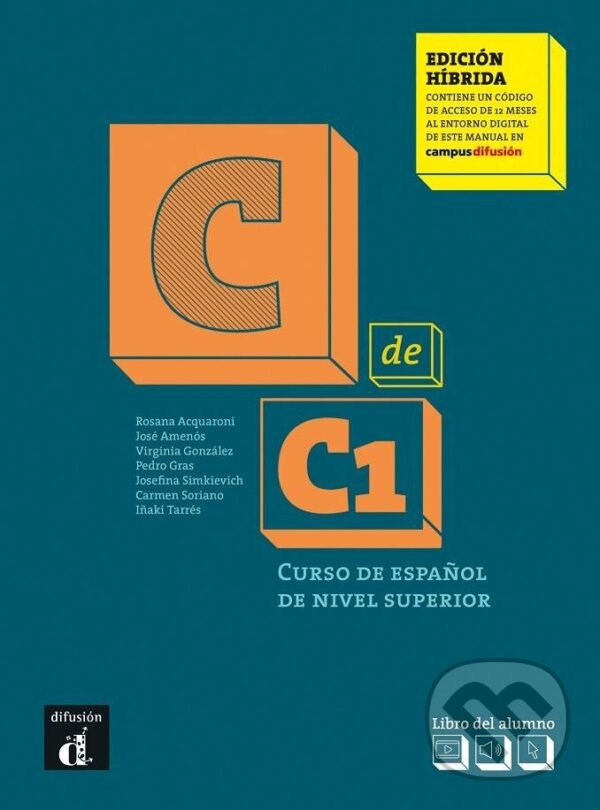 Levně C de C1 - Edición híbrida Libro del alumno + Campus (12 meses) - kniha z kategorie Jazykové učebnice a slovníky