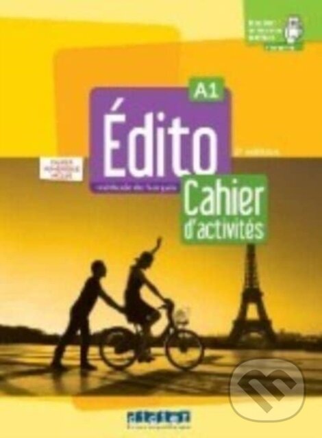 Levně Edito A1 - Cahier + cahier numerique + didierfle.app - kniha z kategorie Jazykové učebnice a slovníky
