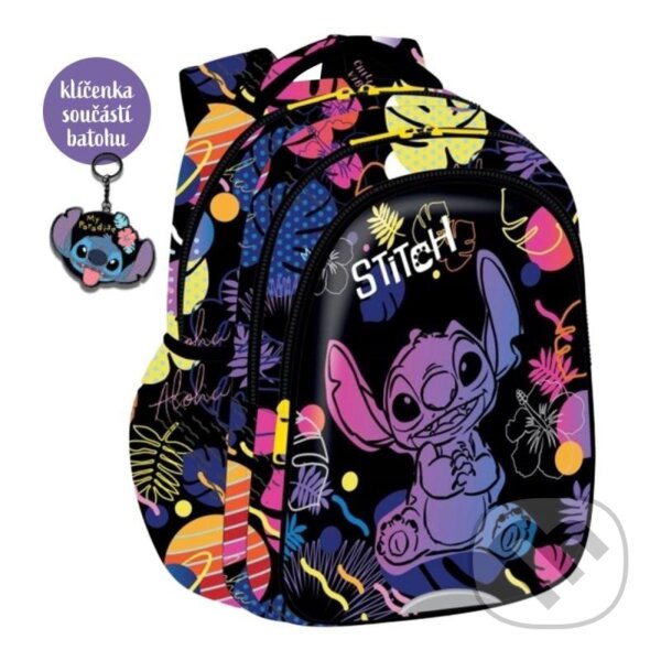 Levně Colorino detský batôžtek Jerry Stitch Black