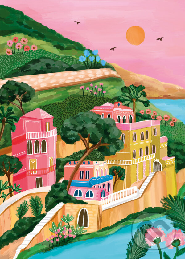 Levně Portofino - Millie Putland - puzzle z kategorie Mestá a stavby