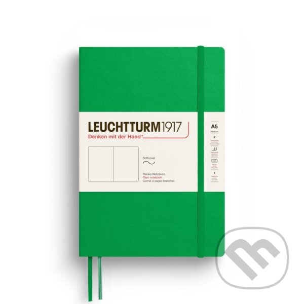 Levně Leuchtturm1917 Zápisník Spring Leaf Softcover A5 čistý