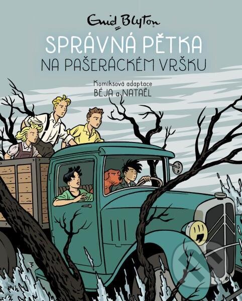 Kniha: Správná pětka na pašeráckém vršku (Enid Blyton)