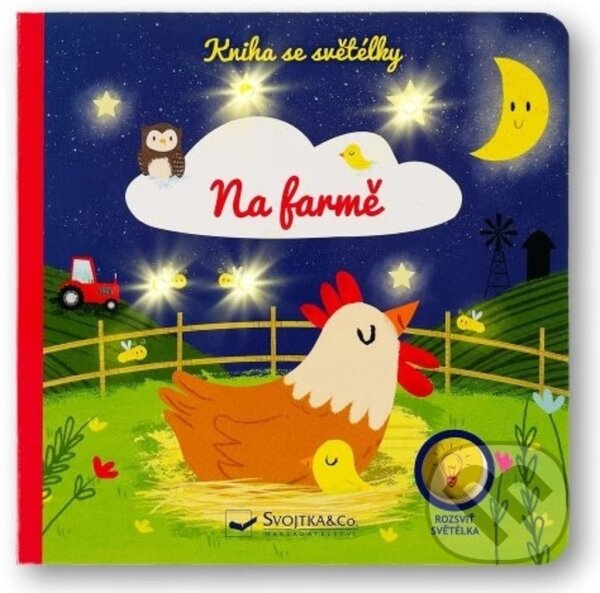 Levně Kniha se světélky: Na farmě - kniha z kategorie Naučné knihy