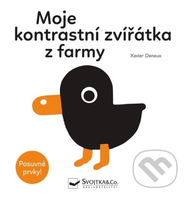 Kniha Moje kontrastní zvířátka z farmy