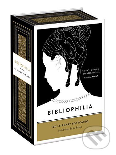 Levně Bibliophilia: 100 Literary Postcards - Evan Robertson - kniha z kategorie Odborné a náučné