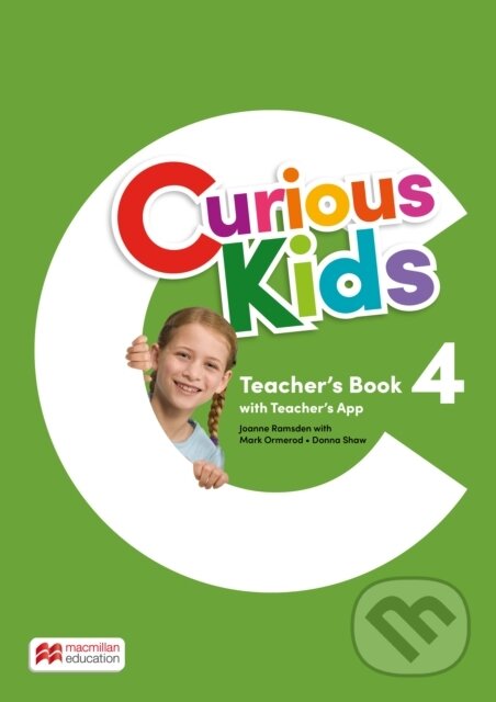 Levně Curious Kids Level 4 Teacher's Book with Teacher's App - kniha z kategorie Jazykové učebnice a slovníky
