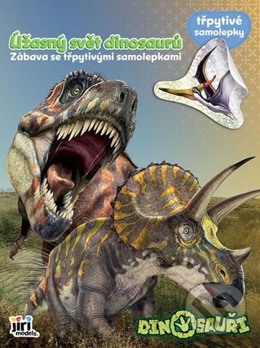 Levně Zábava se třpytivými samolepkami Dinosauři - kniha z kategorie Samolepky