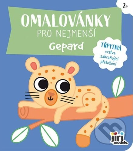 Levně Omalovánky pro nejmenší Gepard - kniha z kategorie Omaľovávanky