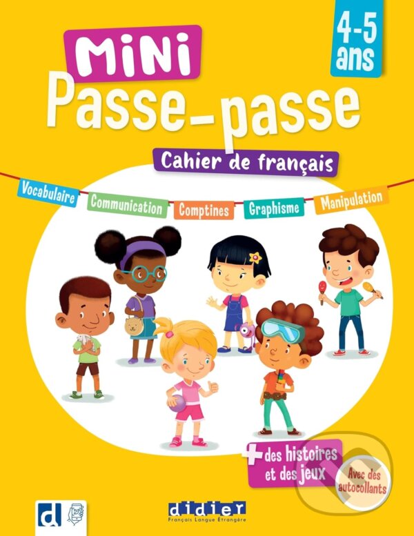 Levně Mini Passe-passe 4-5 ans - Cahier de français - kniha z kategorie Jazykové učebnice a slovníky