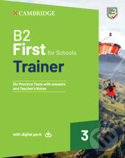 Levně B2 First For Schools Trainer 3 Trainer with Answers with Digital Pack - kniha z kategorie Jazykové učebnice a slovníky