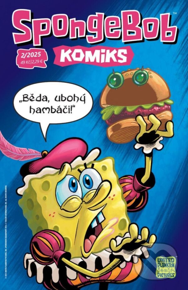 Levně SpongeBob 2/2025 - James Kochalka (ilustrátor), Mark Martin (ilustrátor), Bob Flynn (ilustrátor), Jacob Chabot (ilustrátor), David Degrand …