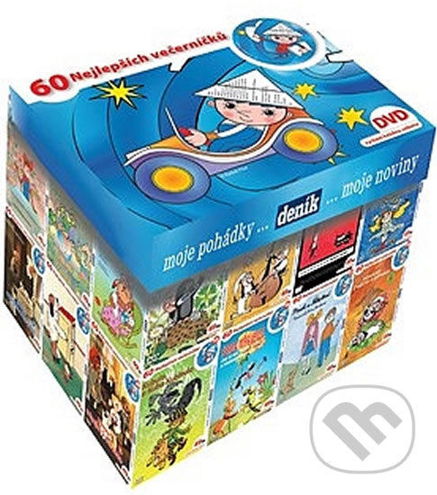 Levně Večerníčkový BOX DVD - kolekce 63 večerníčků na DVD - film z kategorie Animované rozprávky