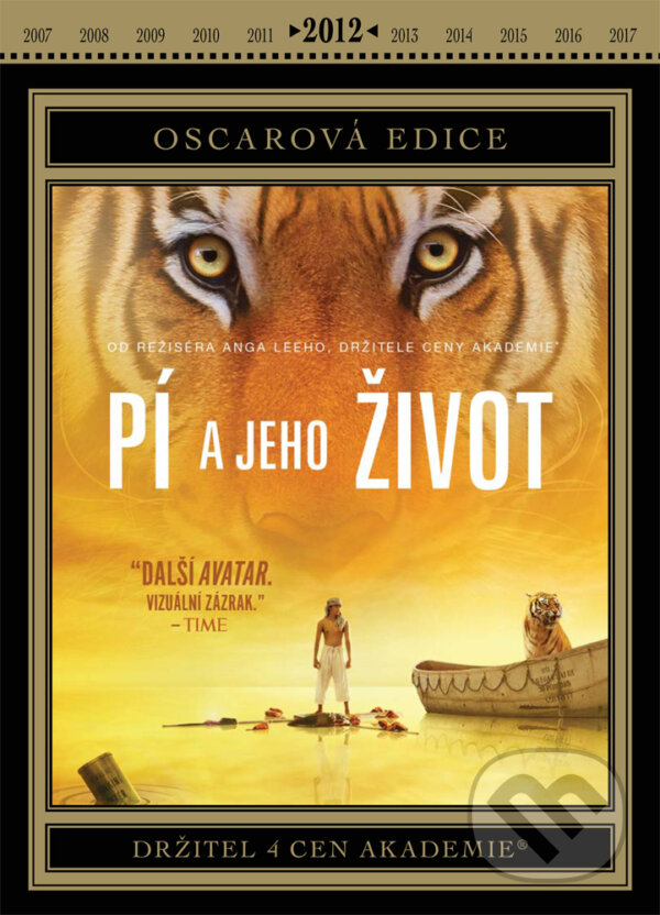 Levně Pí a jeho život - Ang Lee - film z kategorie Dobrodružné filmy