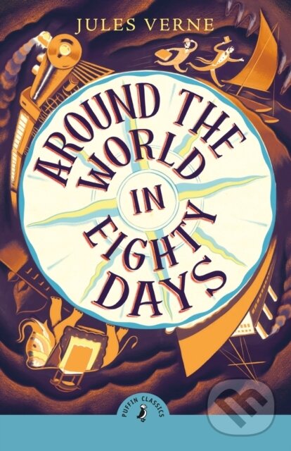 Levně Around the World in Eighty Days - Jules Verne - kniha z kategorie Zdravie a životný štýl