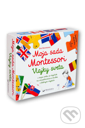 Levně Moja sada Montessori: Vlajky sveta - Eve Herrmann - kniha z kategorie Naučné knihy