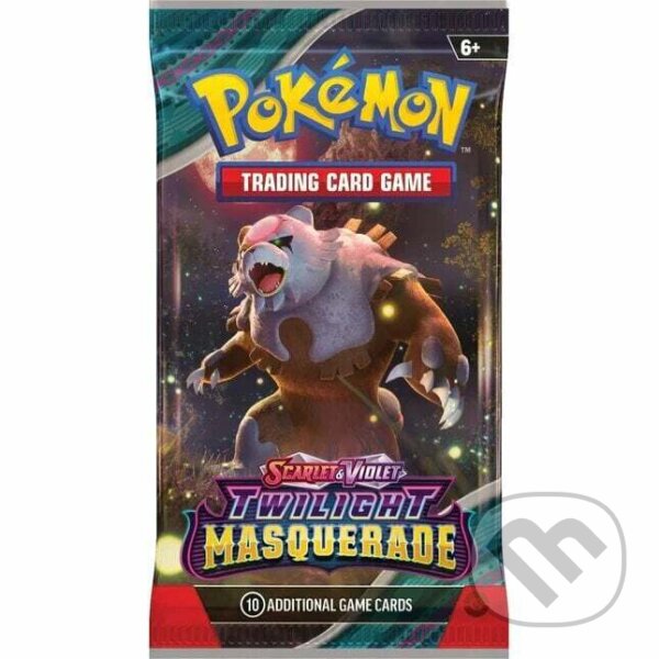Spoločenská hra: Pokémon: Twilight Masquerade Booster Pack (Pokemon). Pokemon, 2025