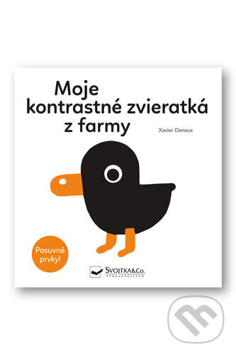 Levně Moje kontrastné zvieratká z farmy - kniha z kategorie Pre deti a mládež