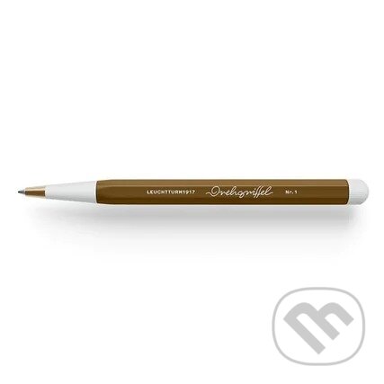Levně Drehgriffel Nr. 1 Spice Brown Gel pen (Black ink)
