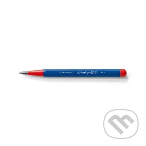 Levně Drehgriffel Nr. 2 Royal Blue/Red Bauhaus Edition Mechanical pencil