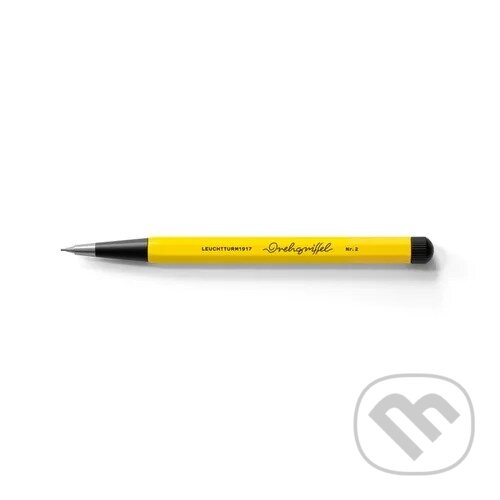 Levně Drehgriffel Nr. 2 Lemon/Black Bauhaus Edition Mechanical pencil