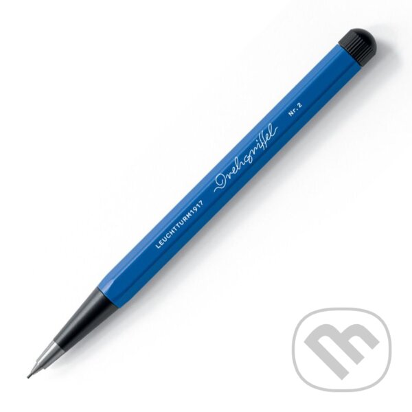 Levně Drehgriffel Nr. 2 Royal Blue/Black Bauhaus Edition Mechanical pencil